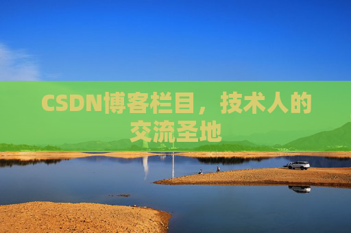 CSDN博客栏目，技术人的交流圣地